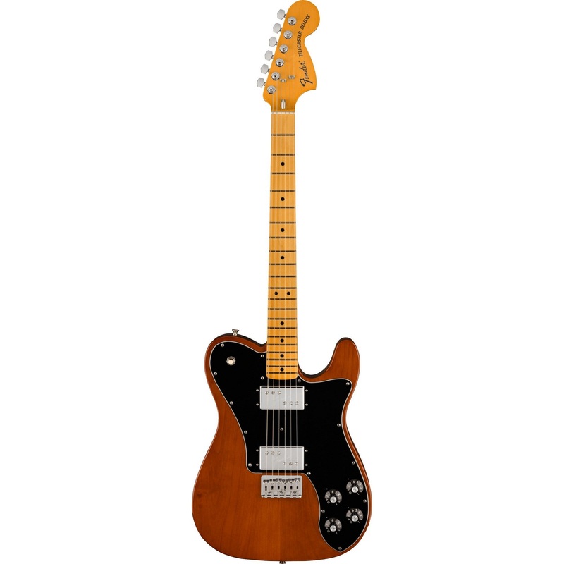 Fender American Vintage II 1975 Telecaster Deluxe Electric Guitar - Maple Fingerboard, Mocha