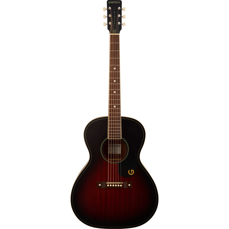 Gretsch Jim Dandy Concert, Walnut Fingerboard, Black Pickguard, Deep Cherry Burst