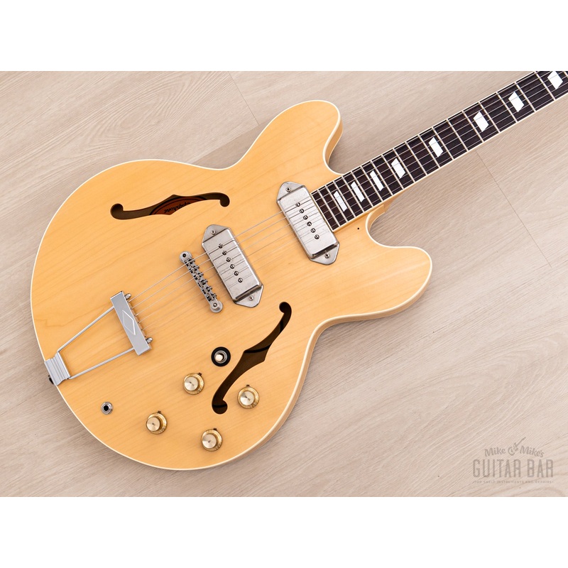 1993 Epiphone Casino Natural Near-Mint, Pre-Elitist Revolution-Spec, Japan Terada