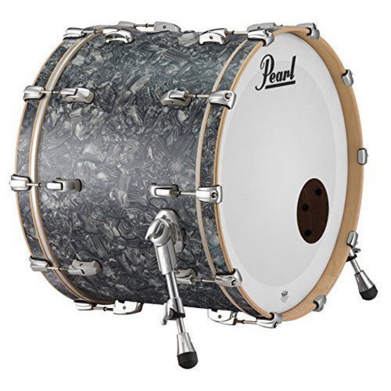Pearl Music City 18"x16" Bass Drum w/o BB3 Mount RF1816BX/C417 PEWTER ABALONE