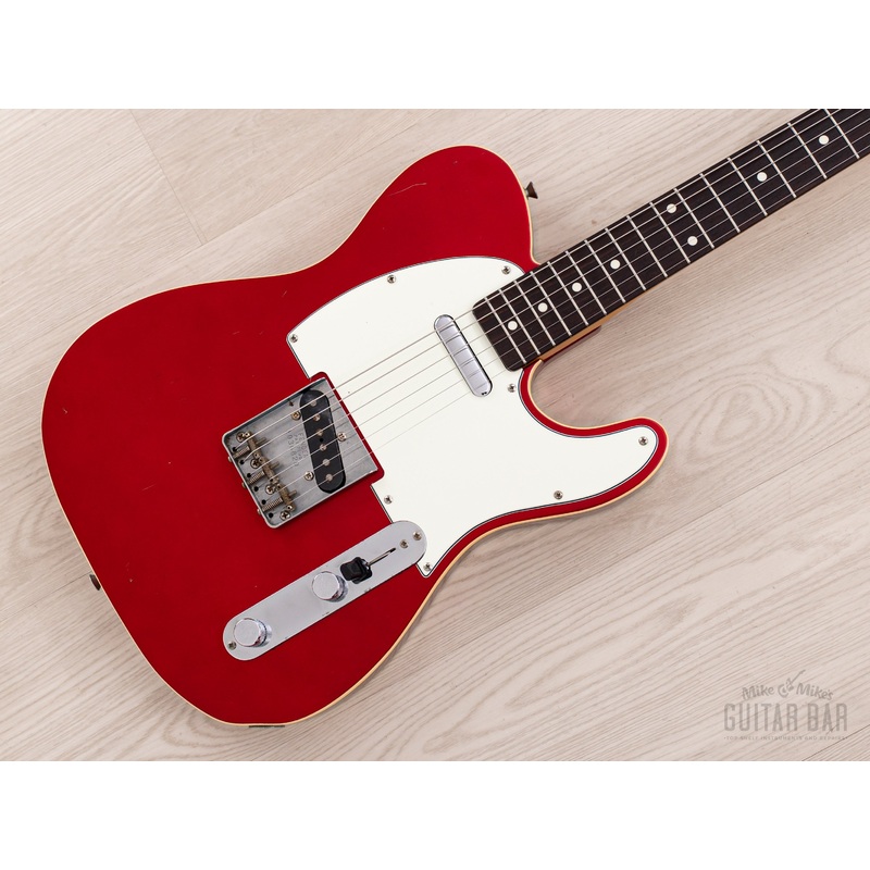 1989 Fender Telecaster Custom 62 Vintage Reissue TL62B-650 Candy Apple Red A-serial, Japan MIJ Fujigen