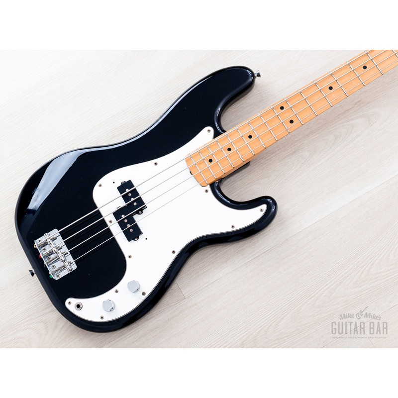 1990 Fender Precision Bass 70 Vintage Reissue PB70-700 Black w/ Ash Body, Japan MIJ Fujigen
