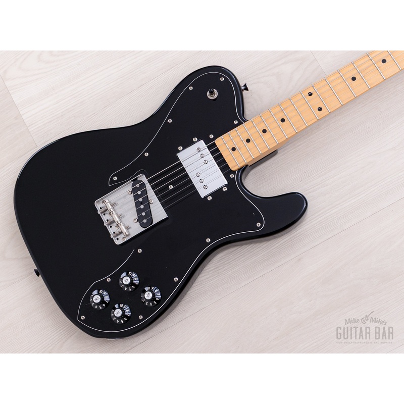 2006 Fender Telecaster Custom 72 Vintage Reissue TC72-78 Black w/ Wide Range & Hangtags, Japan CIJ