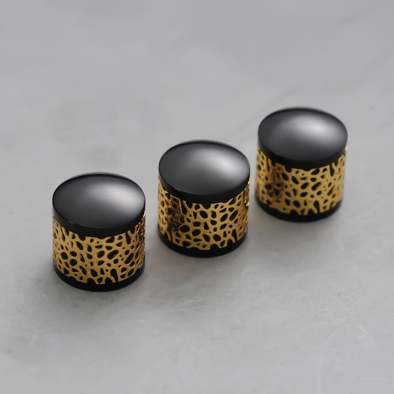 CKB037 Metal Control Knobs Dia. 6 for Guitar Bass