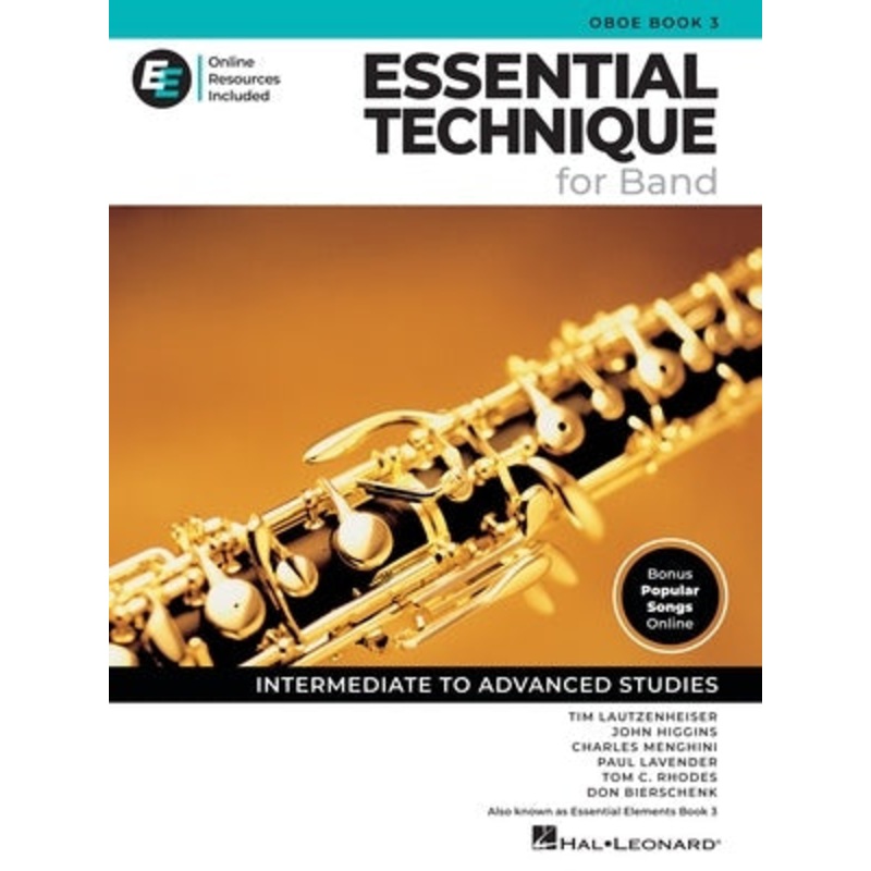 Essential Technique for Band NEW 2025! - Oboe Book 3