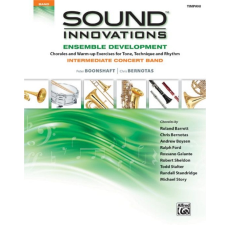 Sound Innovations for Concert Band Ensemble Development for Intermediate Concert Band - Timpani