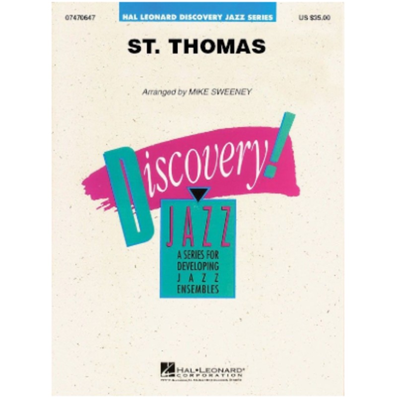 St. Thomas, Sonny Rollins Arr. Michael Sweeney Stage Band Chart Grade 1.5