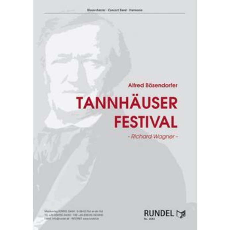 Tannhuser Festival, Wagner Concert Band Grade 4