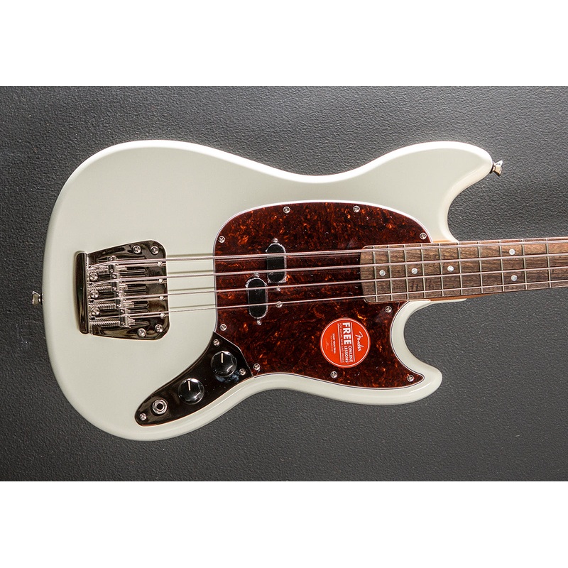 Classic Vibe 60s Mustang Bass - Olympic White