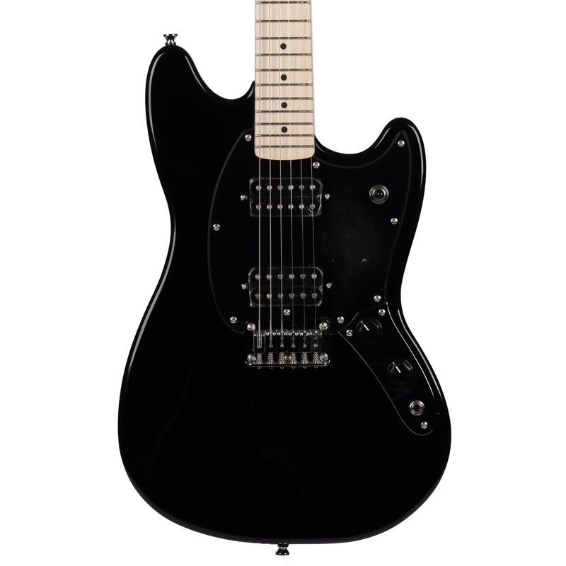 Used Squier Sonic Mustang HH Electric Guitar Black