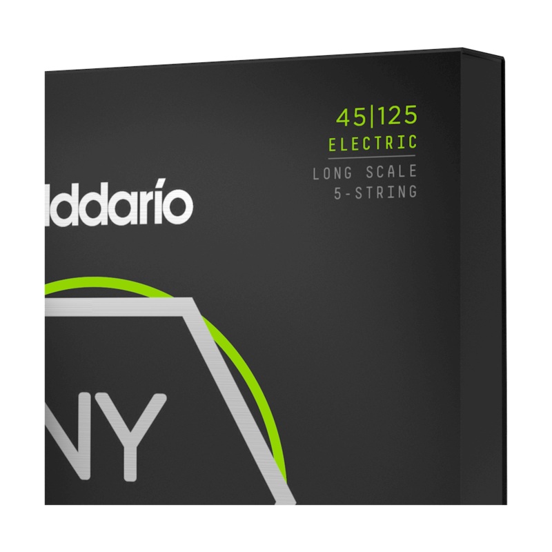 D'Addario NYXL45125 Long Scale 5-String Bass Strings
