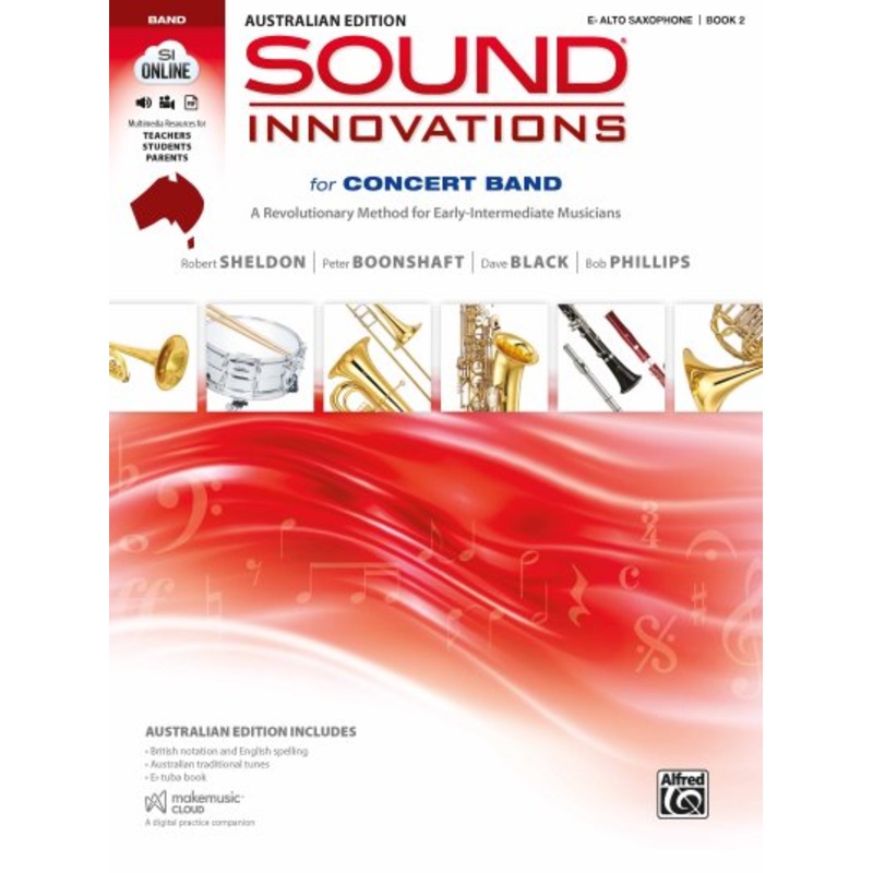 Sound Innovations for Concert Band Australian Version Book 2 - Alto Sax