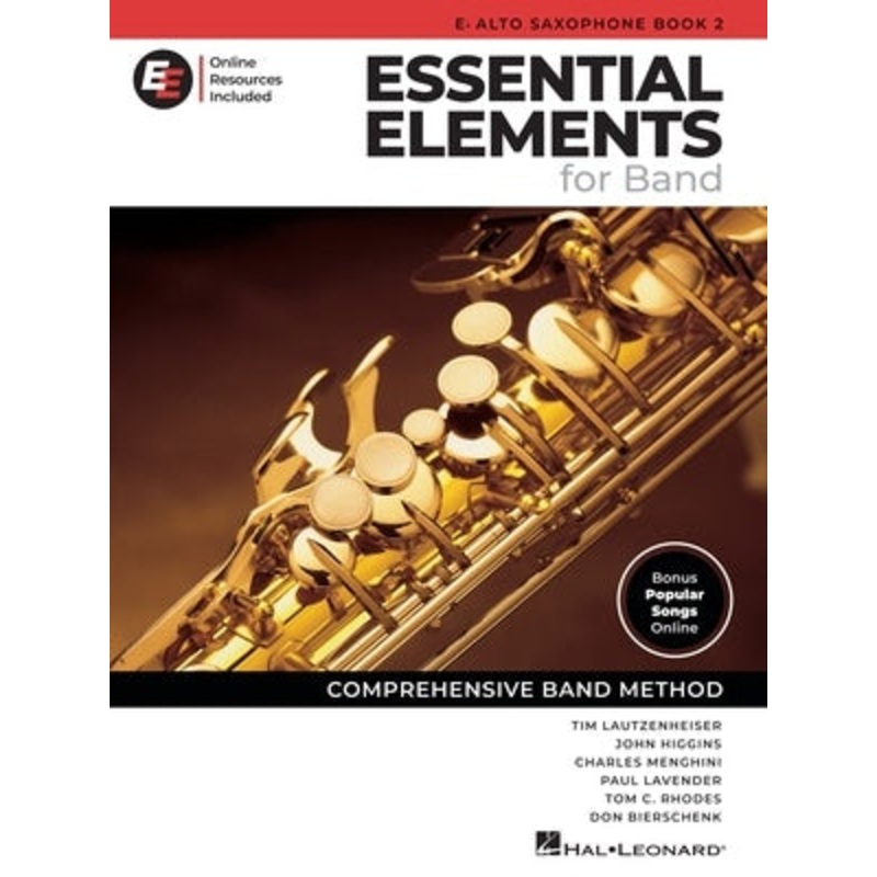 Essential Elements for Band NEW 2025! - Eb Alto Sax Book 2