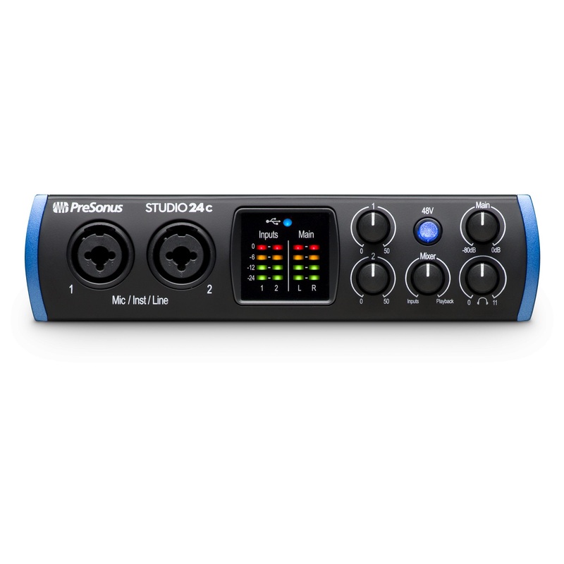Presonus Studio 24c Portable Audio Interface - Mint, Open Box