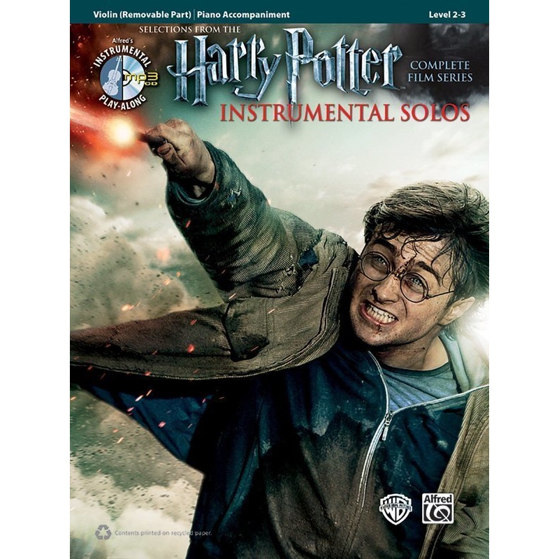 Harry Potter Instrumental Solos for Strings - Book & CD