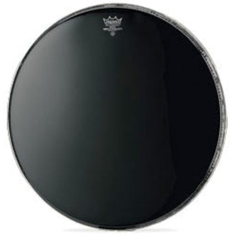 Remo 24" Ebony Ambassador Bass Drum Head