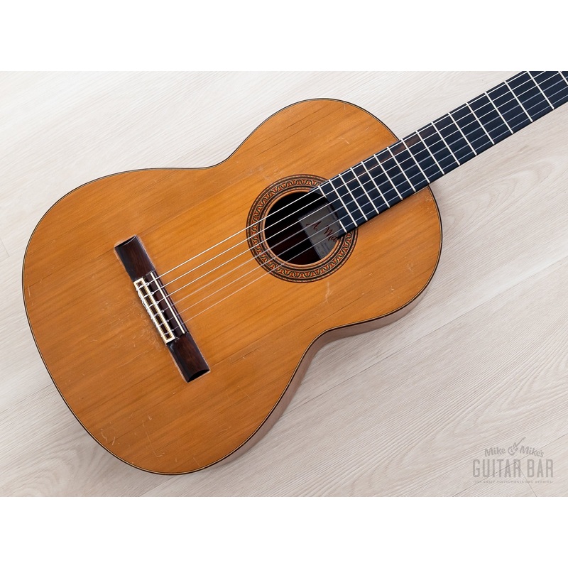 1969 Antonio Marin Montero Vintage Classical Guitar, Cedar + Mahogany w/ Case