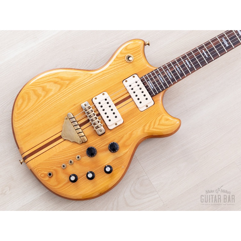 1978 Greco GO1200 Speed Way Vintage Neck Through Guitar Natural, Near-Mint, Japan Fujigen