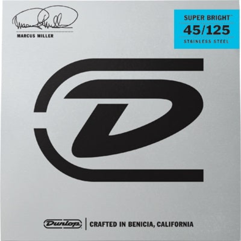 DUNLOP MARCUS MILLER BASS STRING SET 45-125