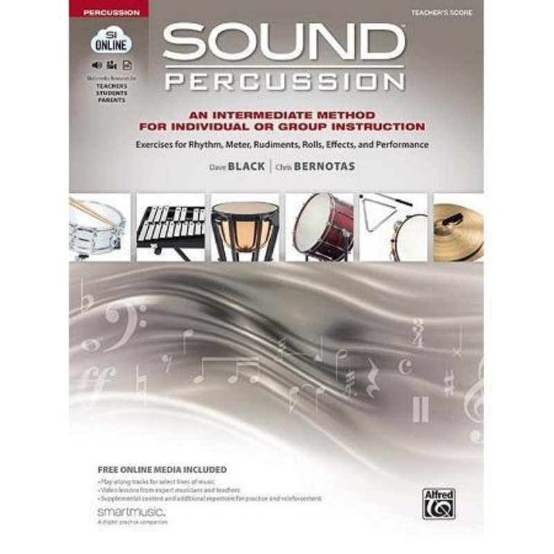 Sound Percussion - Teachers Book & Online Media
