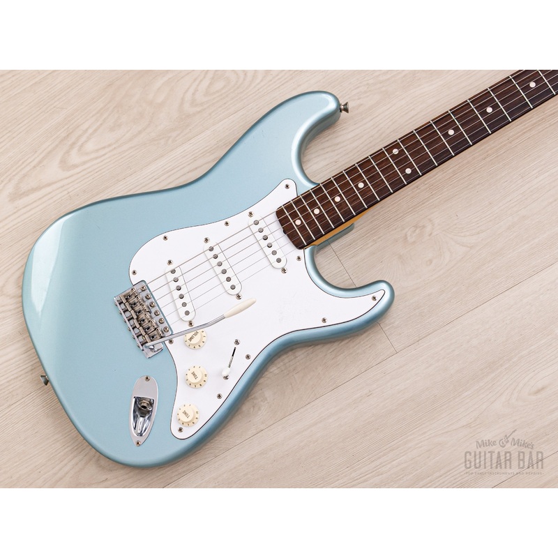 2007 Fender Stratocaster 62 Vintage Reissue ST62-US Ice Blue Metallic, Near-Mint w/ American Vintage 57/62, Japan MIJ