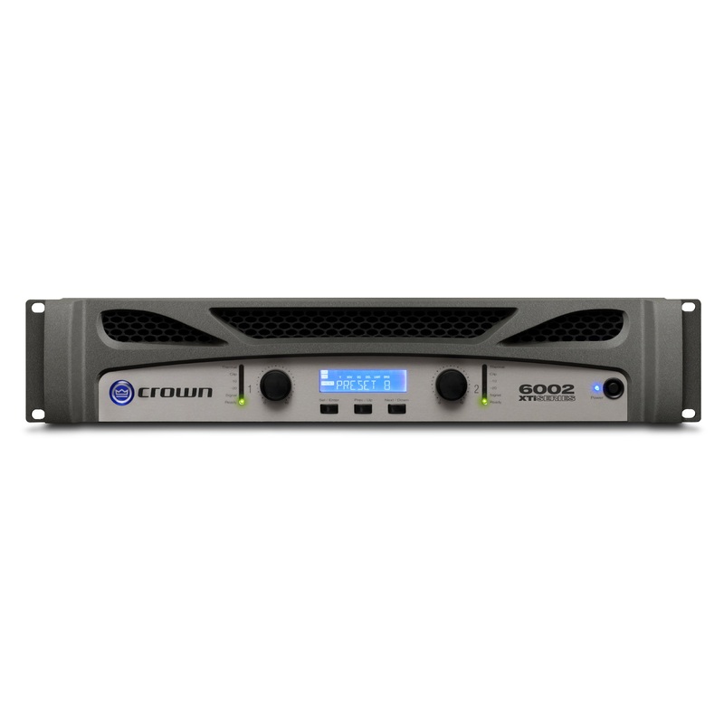 Crown Audio XTi 6002 Stereo Power Amplifier with DSP - Open Box, Mint