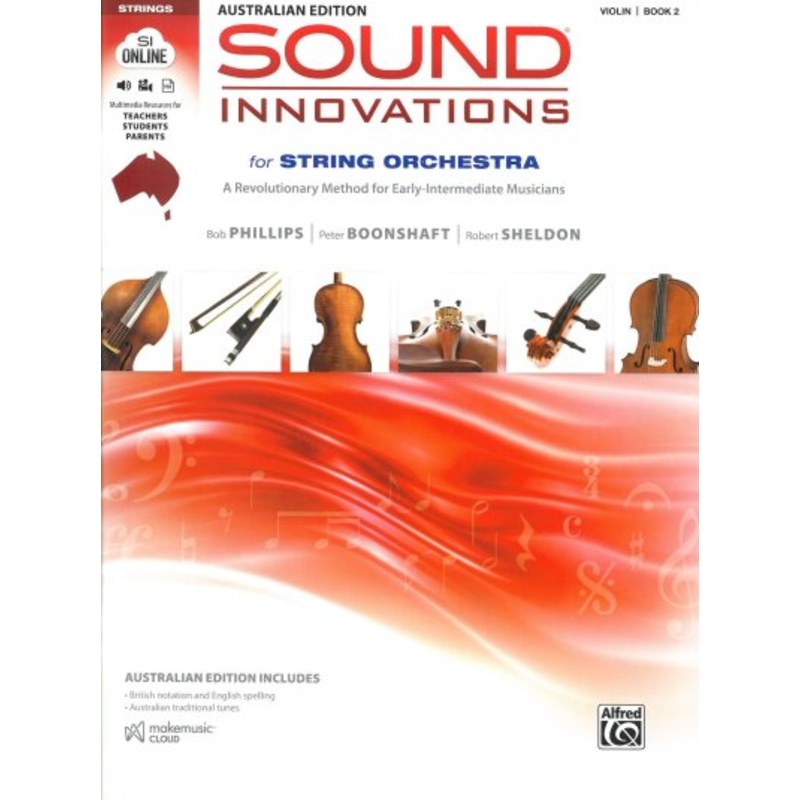 Sound Innovations for String Orchestra Australian Version Book 2 - Violin