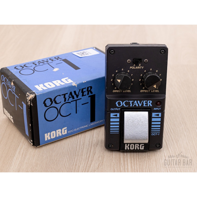 1985 Korg Octaver OCT-1 Guitar Effects Pedal Near-Mint w/ Box, Octave