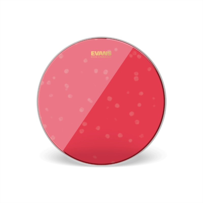 Evans Hydraulic Red Drum Head