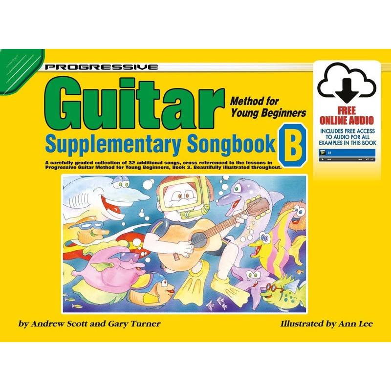 Progressive Guitar Method for Young Beginners Supplementary Songbook - Book B Book/Online Audio