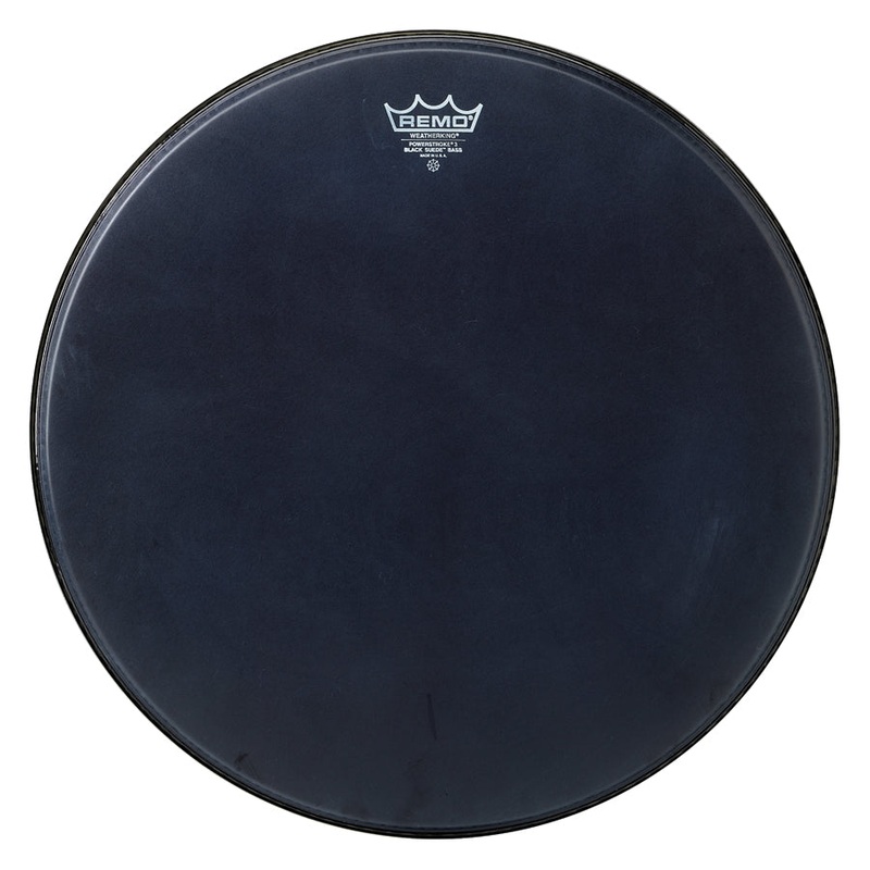 Remo 18" Black Suede Powerstroke 3 Bass Drum Head