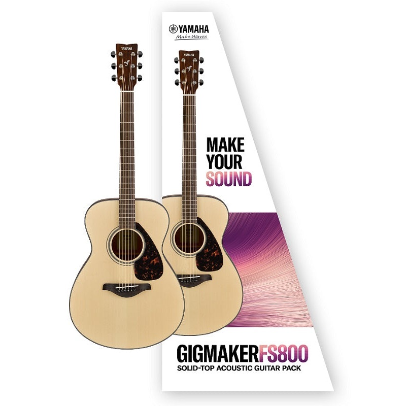 Yamaha Gigmaker FS800 Acoustic Guitar Pack