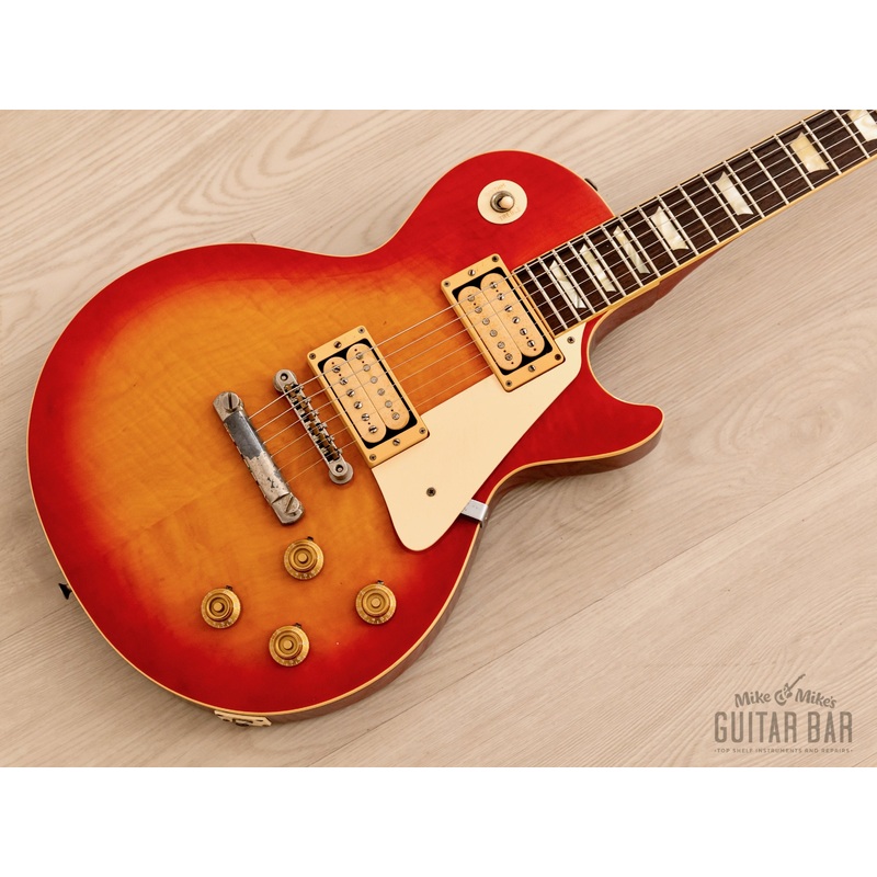 1979 Tokai Les Paul Reborn LS-120 Vintage Flame Top Guitar, Collector-Grade w/ Case, Love Rock