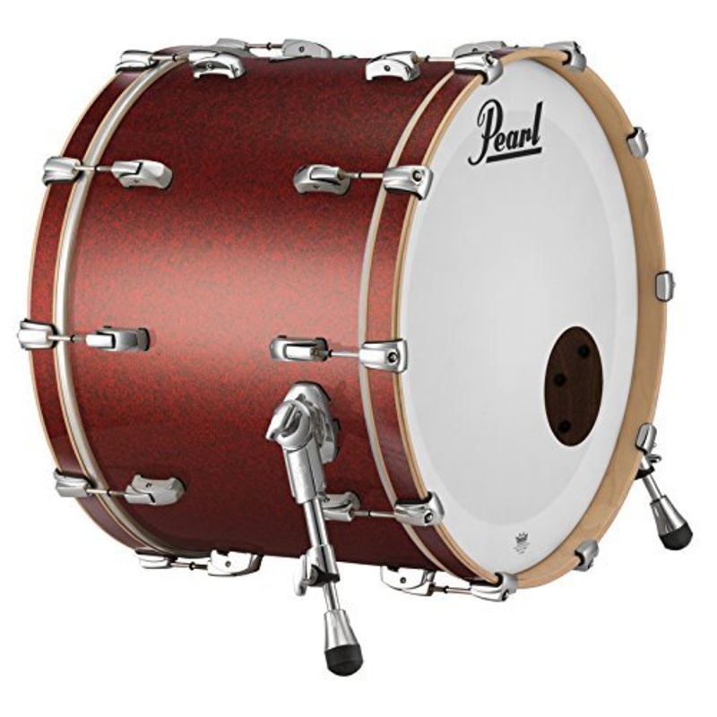 Pearl Music City 22"x20" Bass Drum w/BB3 Mount RF2220BB/C407 RED GLASS