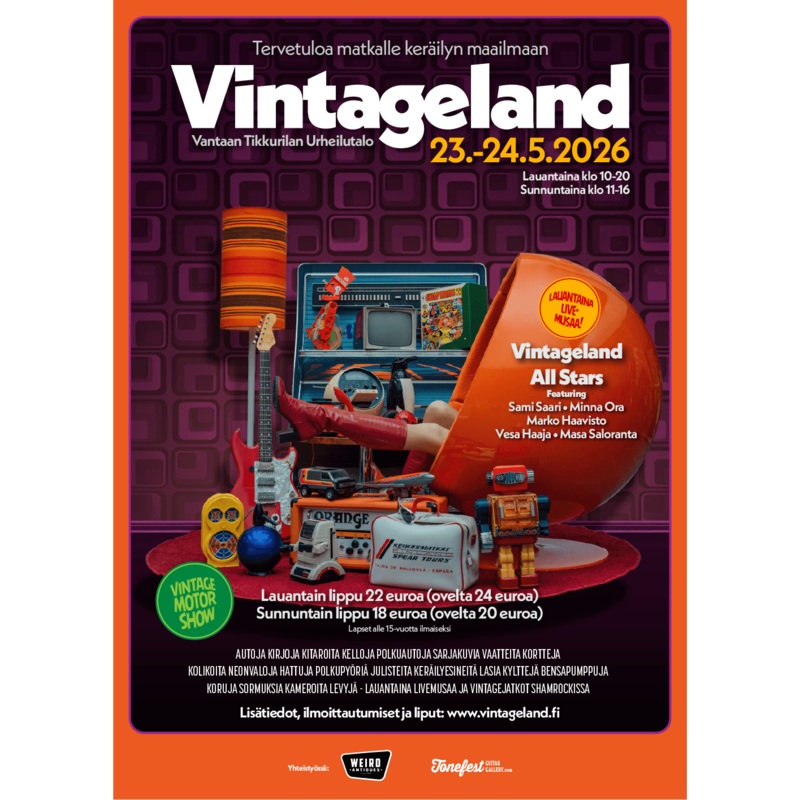 Vintageland 2026 Psyliput