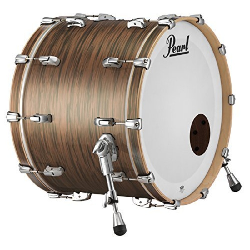 Pearl Music City Custom 24"x18" Bass Drum w/Mount RF2418BB/C415 BRONZE OYSTER
