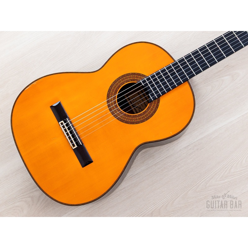 1979 Sakazo Nakade No. 3000 Vintage Classical Guitar, Spruce + Brazilian Rosewood w/ Case