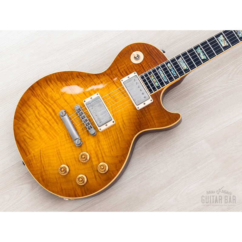 1998 Gibson Custom Shop Les Paul Elegant Butterscotch AAA Flame Top, Near-Mint w/ Case