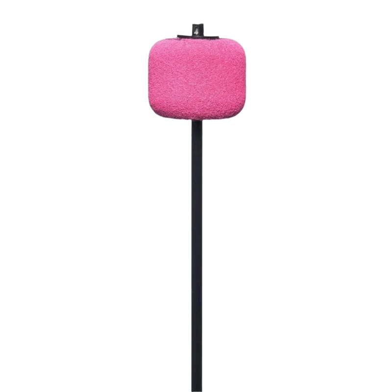 Danmar 8-Inch Percussion Felt Bass Drum Beater - Pink