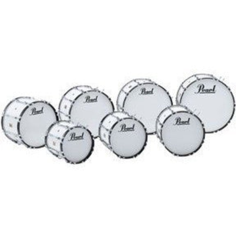 Pearl CMB2014NC33 Competitor 20"x14" White Marching Bass Drum