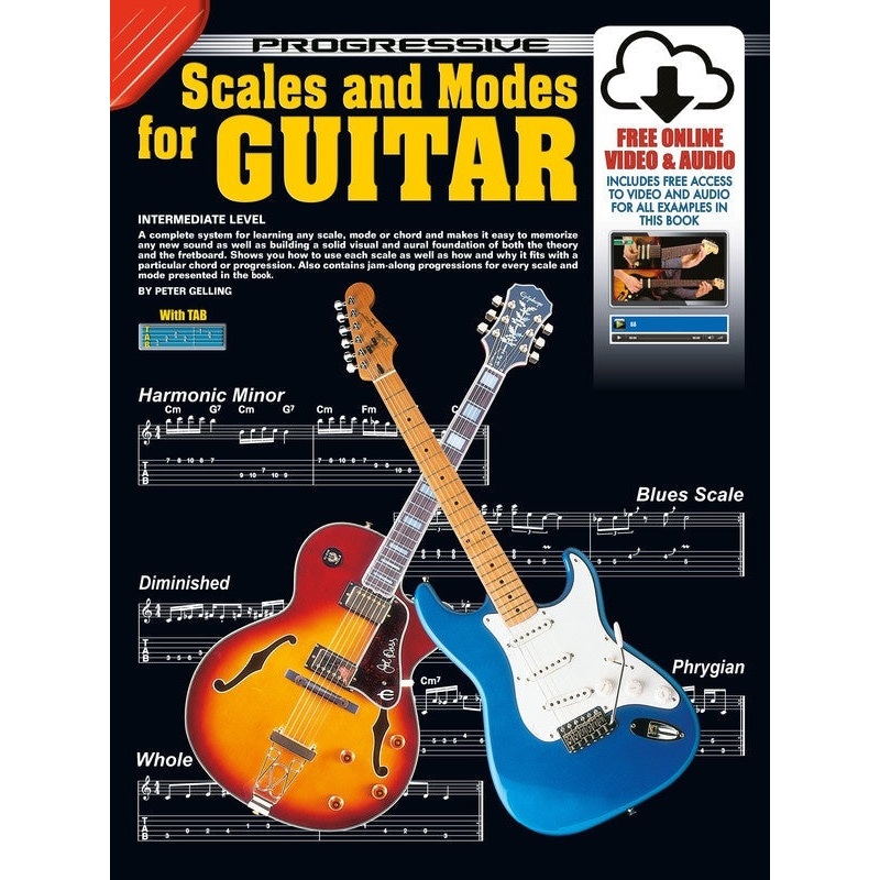 Progressive Scales & Modes Book/Online Media