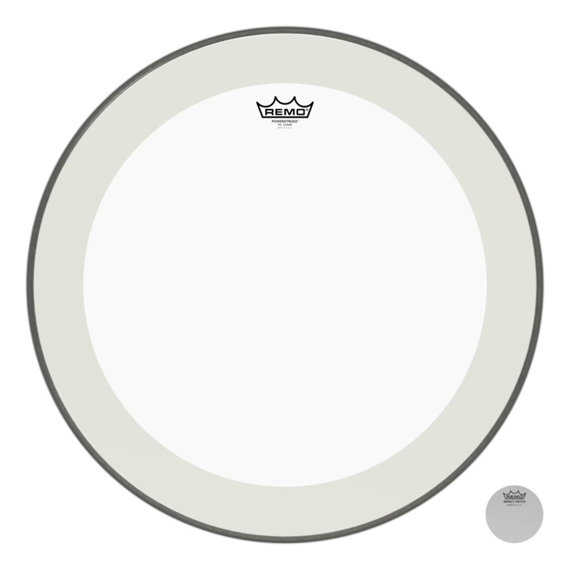 Remo Powerstroke 4 Clear 12"