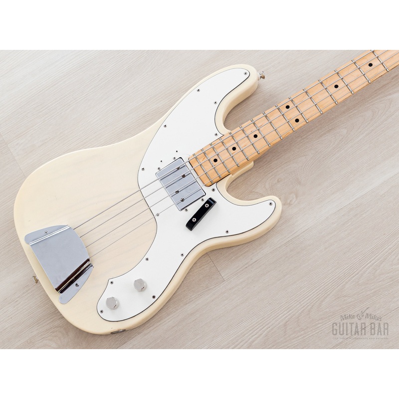 1972 Fender Telecaster Bass Blonde, Lightweight w/ Wide Range Humbucker, Case