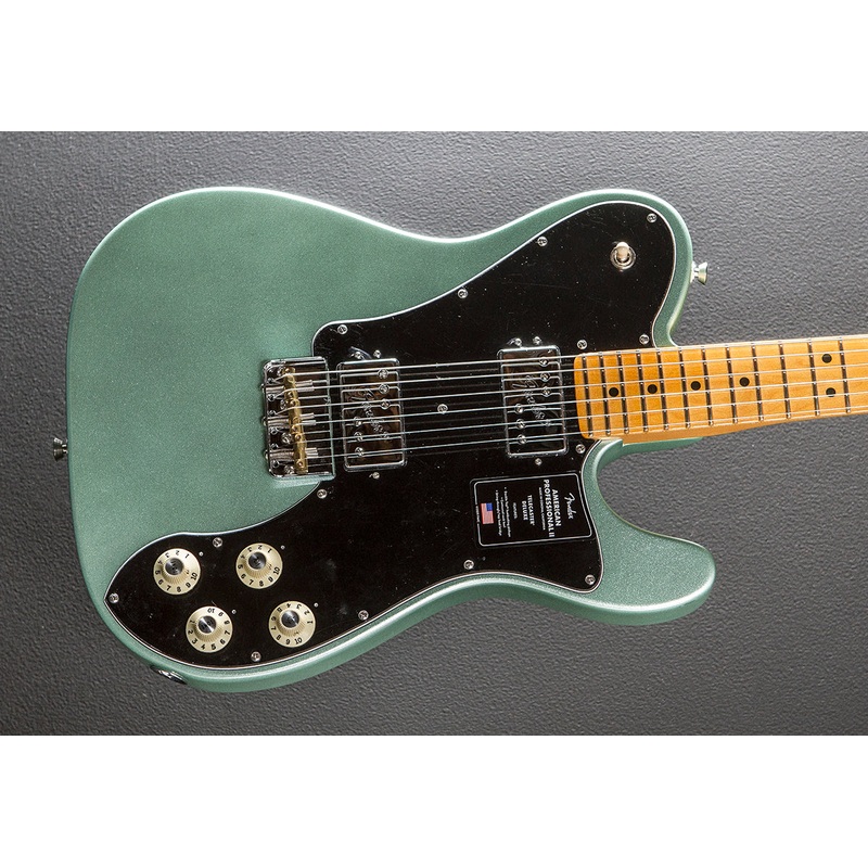 American Professional II Telecaster Deluxe - Mystic Surf Green w/Maple