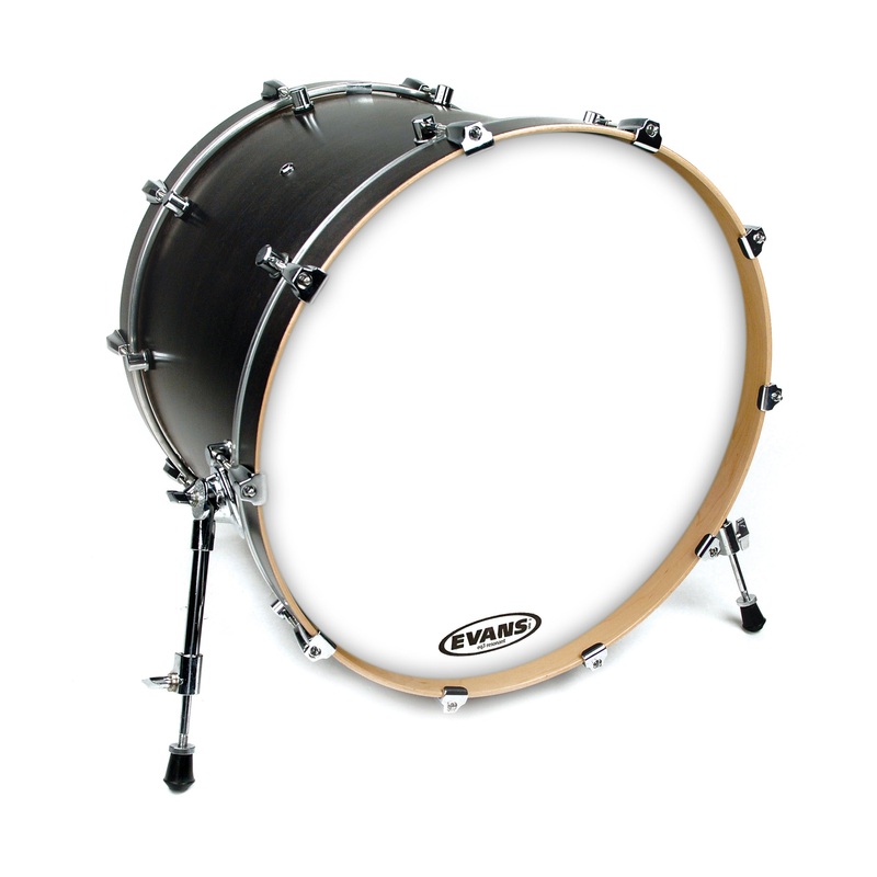 Evans 22" EQ3 Resonant Coated White Bass Drum Head