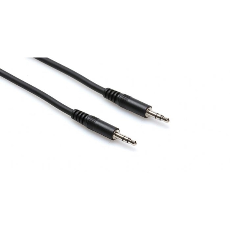Hosa CMM115 Stereo Interconnect, 3.5 mm TRS to 3.5 mm TRS,15 Feet