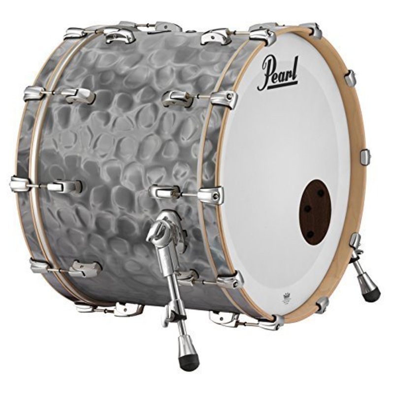 Pearl Music City 20"x14" Bass Drum w/BB3 Mnt RF2014BB/C725 SATIN GREY SEA GLASS