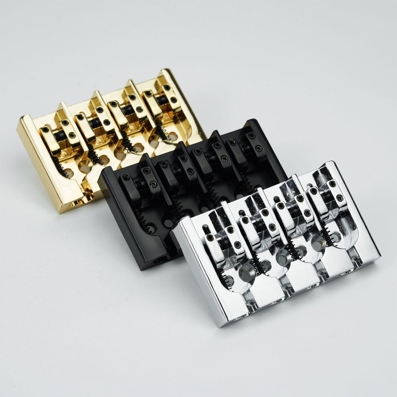 Ready to Ship (US) | Guyker GB407 4 String Bass Zinc Alloy Bridge Black