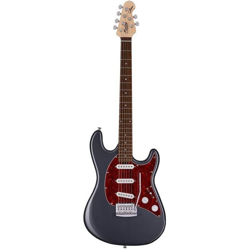 Sterling By MusicMan 6 String Solid-Body Electric Guitar, Right, Charcoal Frost (CT30SSS-CFR-R1)