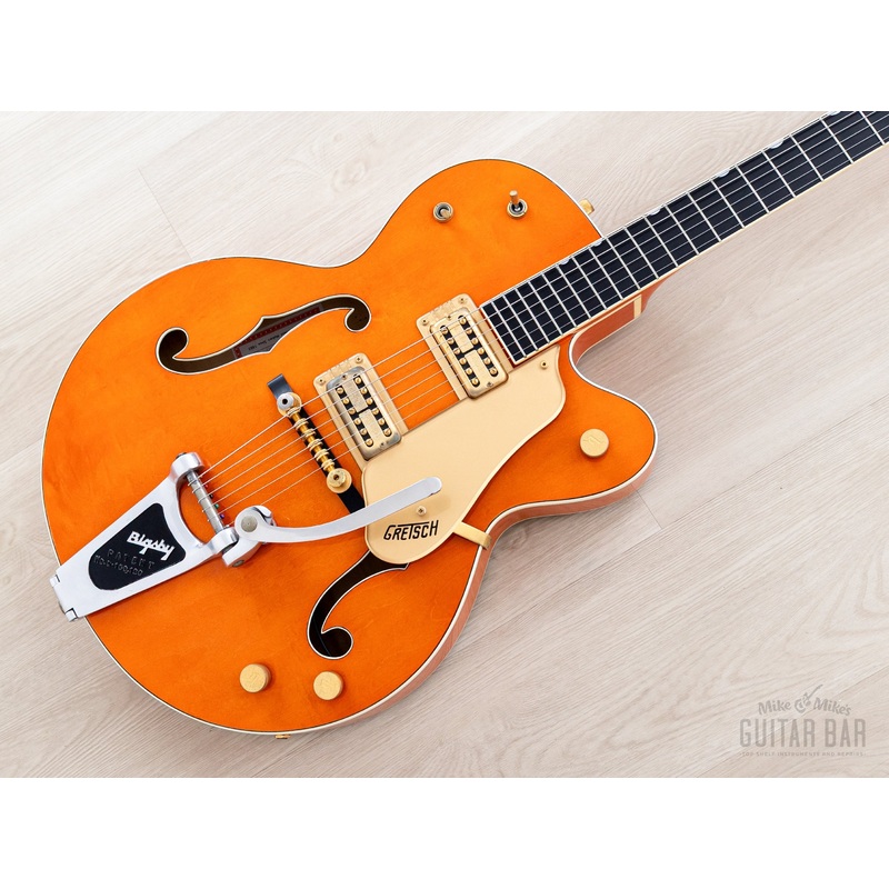 1994 Gretsch Nashville 6120-60 Western Orange Stain Near-Mint w/ FilterTron, Bigsby B6 & Case